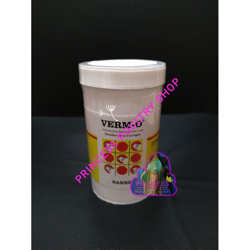 VERM O Bolus (12 Bolus) - Antelmintik/Obat Cacing Spektrum Luas