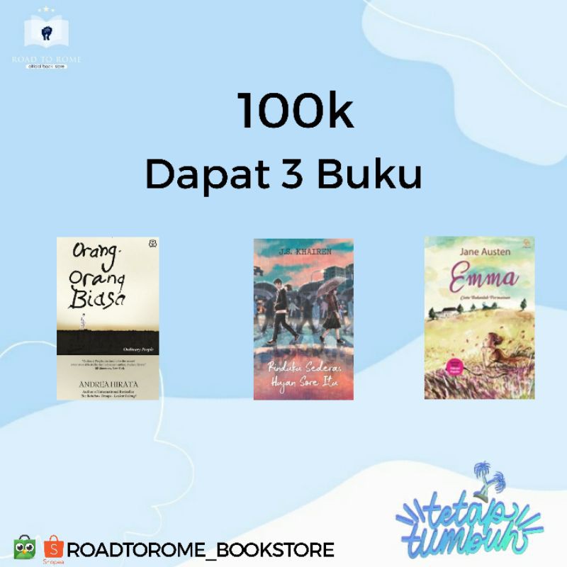 

Paket buku hemat (Novel)