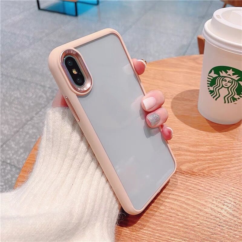 Hard case Transparan shockproof cover iphone xs max xr x 7 8 plus