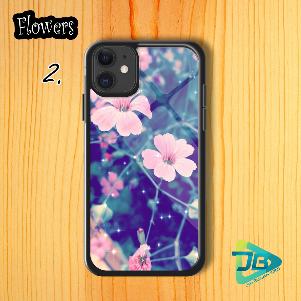 HARDCASE 2D GLOSSY FLOWERS VIVO V5 V5S V5 LITE V5+ X9 X9S V7 Y75 V7+ Y79 V9 Y85 Y89 V11 PRO JB3660