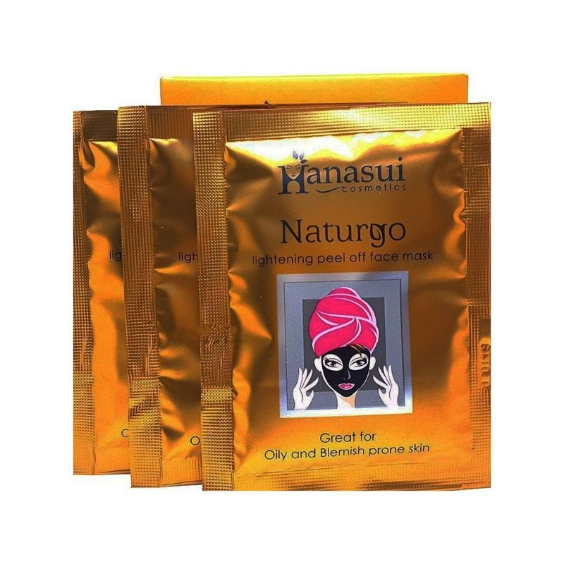 PENCABUT KOMEDO MASKER MUKA PEEL OFF MASK HANASUI NATURGO MASKER BPOM PERAWATAN WAJAH