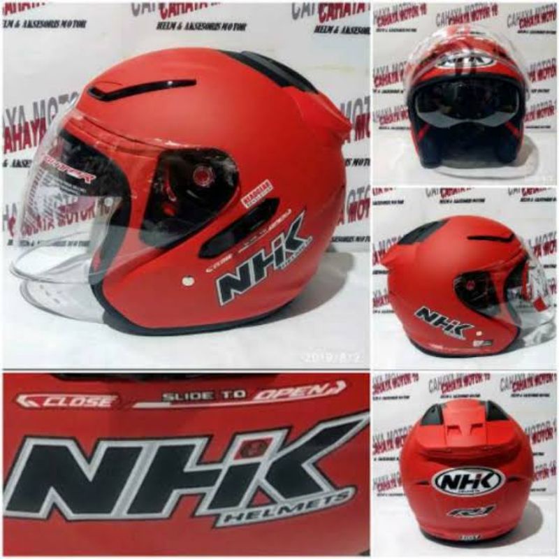 HELM HALF FACE NHK R1 DOFF