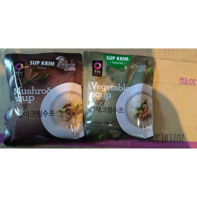 

SUP KRIM SOUP CREAM 50gr vegetable soup mushroom soup