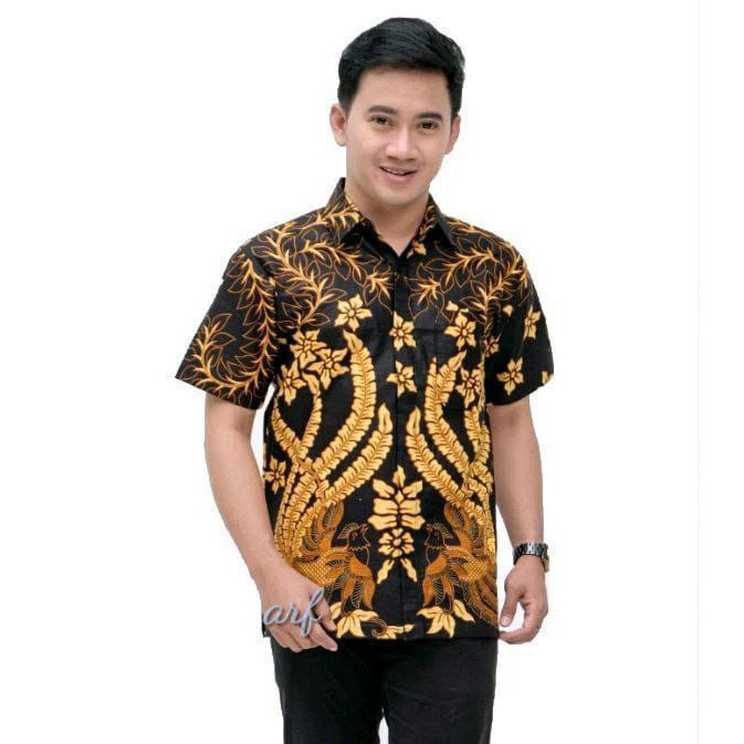 KEMEJA HEM BATIK TERLARIS DAN TERMURAH BERKUALITAS M L XL XXL