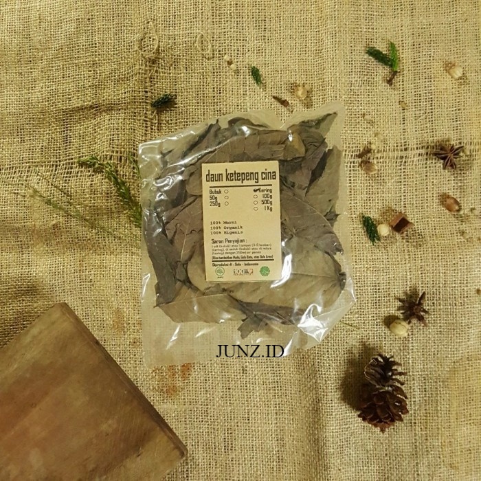 

DAUN KETEPENG CINA KERING 250 GRAM - Senna Alata - MURNI