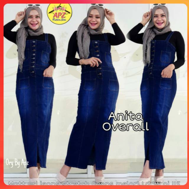 ANITA OVERALL JEANS BY APZ