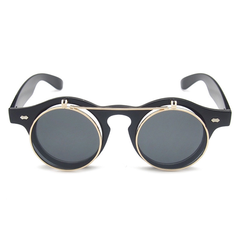 Kacamata Fashion Double Frame Steampunk - NE60--MOLNIYA