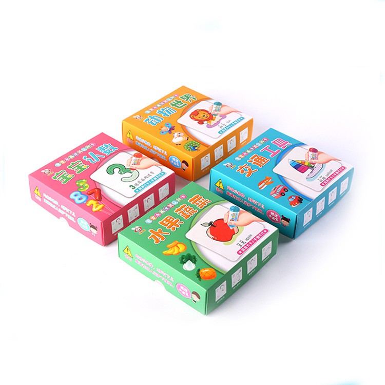 Reusable Flashcard / Water Magic Flash Card / Water Doodle Coloring Flashcards