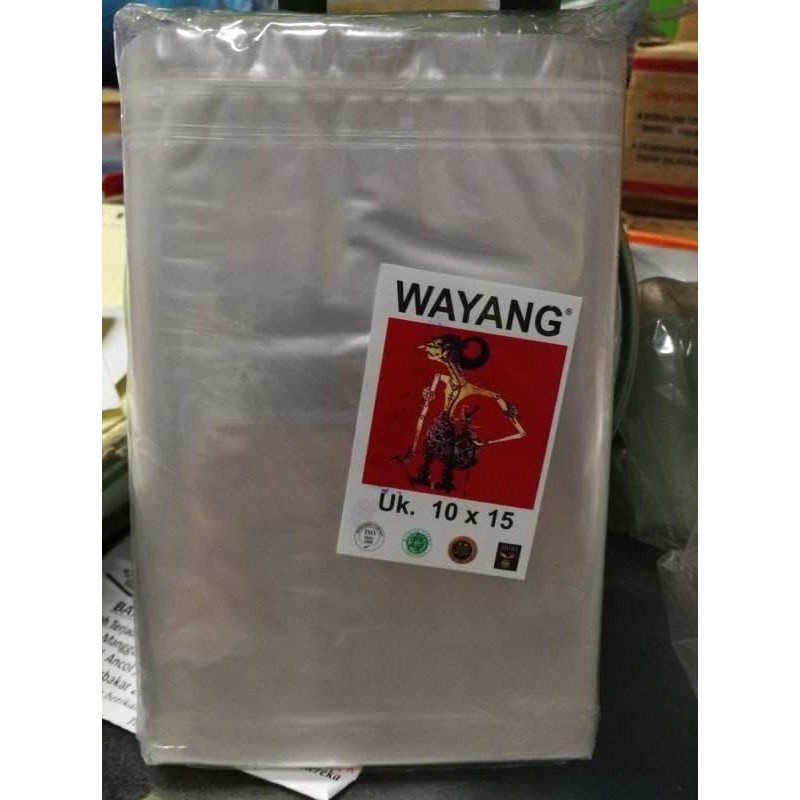 Terbaru Plastik Pp Bening Wayang 10 X 15 Kantong Plastik Transparan 10 X 15 Cm Kualitas Baik