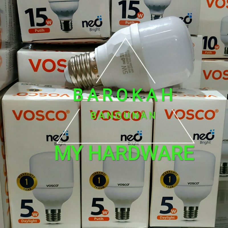 LAMPU CAPSULE LED VOSCO 5W 10W 15W 20W 30W 40W