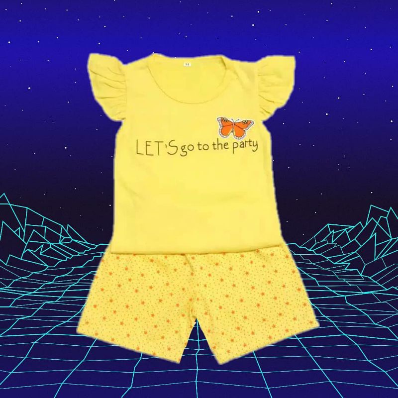Setelan anak peremuan/ laki-laki / Baju anak perempuan & laki- laki / Baju anak 1-7 tahun-Let's GoTo the Party