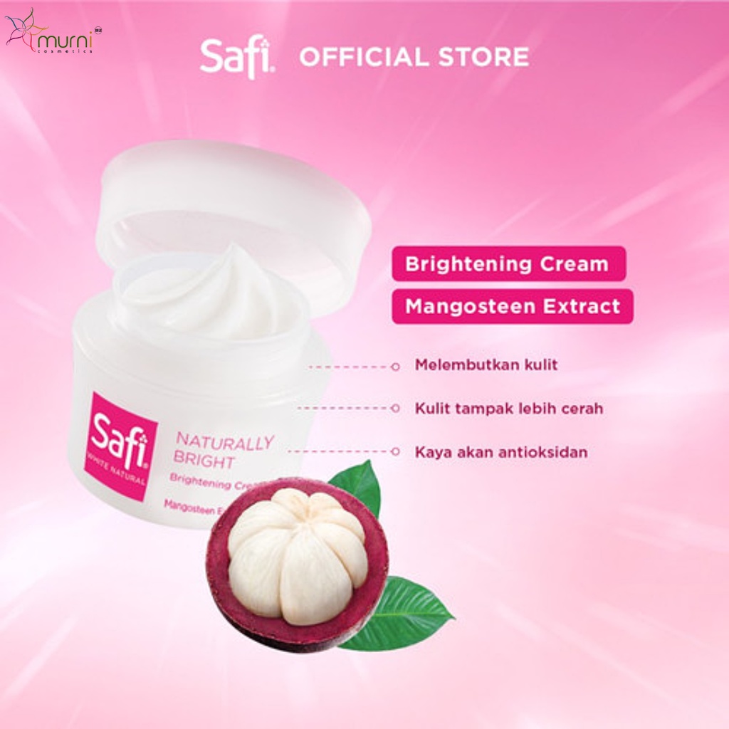 SAFI WHITE NATURAL BRIGHTENING CREAM MANGOSTEN