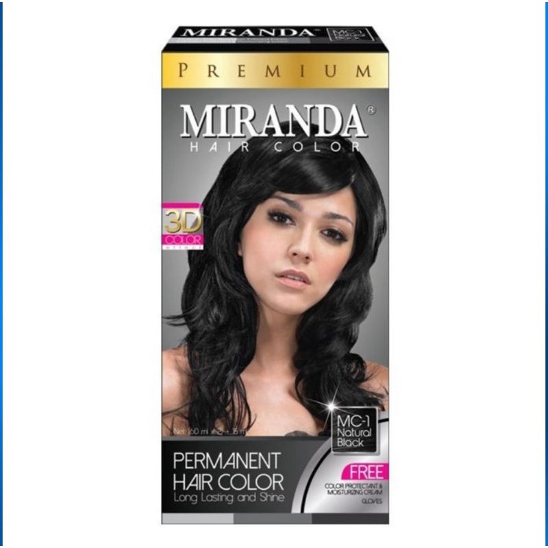 Miranda Hair Colour 30gr | Cat Rambut Miranda | Pewarna Rambut Miranda