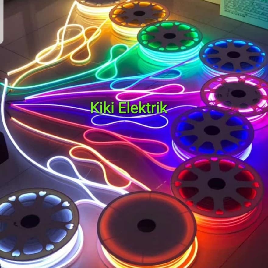 Lampu Selang Neon Flex 50 meter / Neon Fleksibel 50m / WATERPROOF 