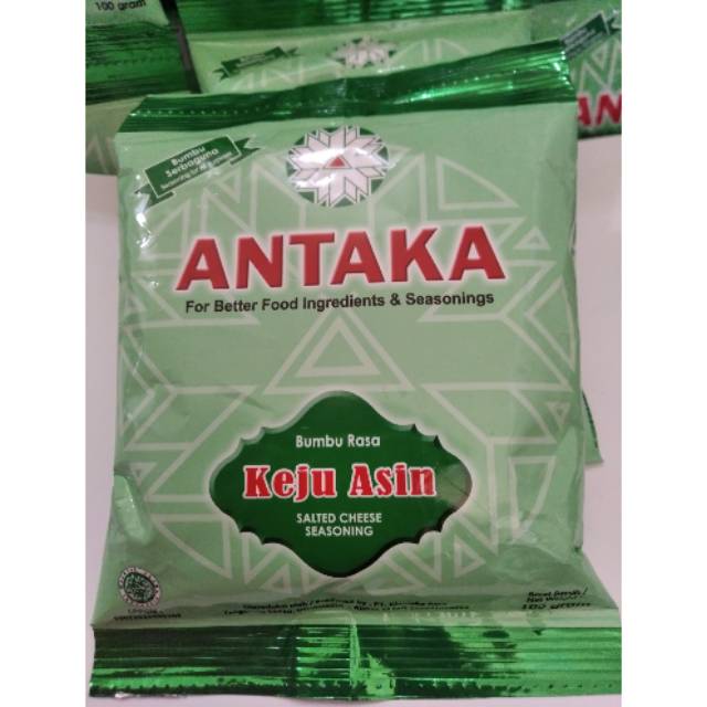

Bumbu serbaguna antaka keju Asin 100 gram