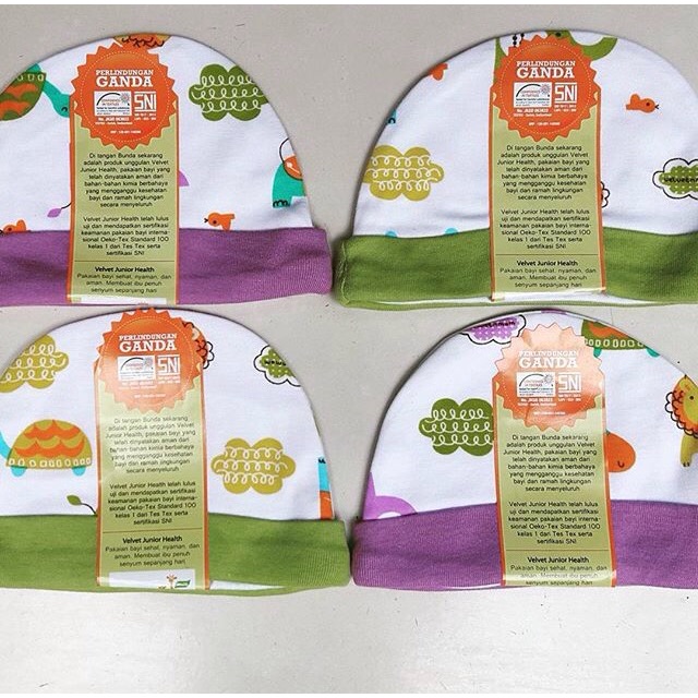 Topi dan Sarung Tangan&Kaki Animal Velvet Junior Animal