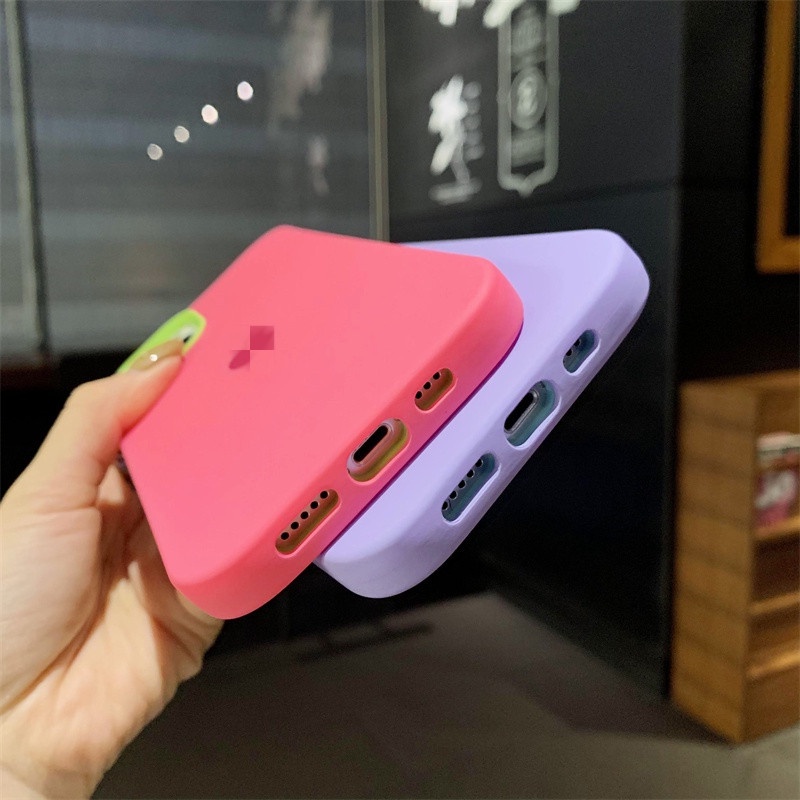 Soft case Bahan Silikon Untuk ip 11 12 pro max Xs max XR 7 8 plus Se20