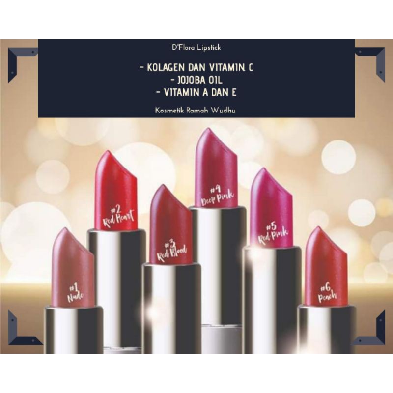 LIPSTIK D'FLORA SERBAGUNA