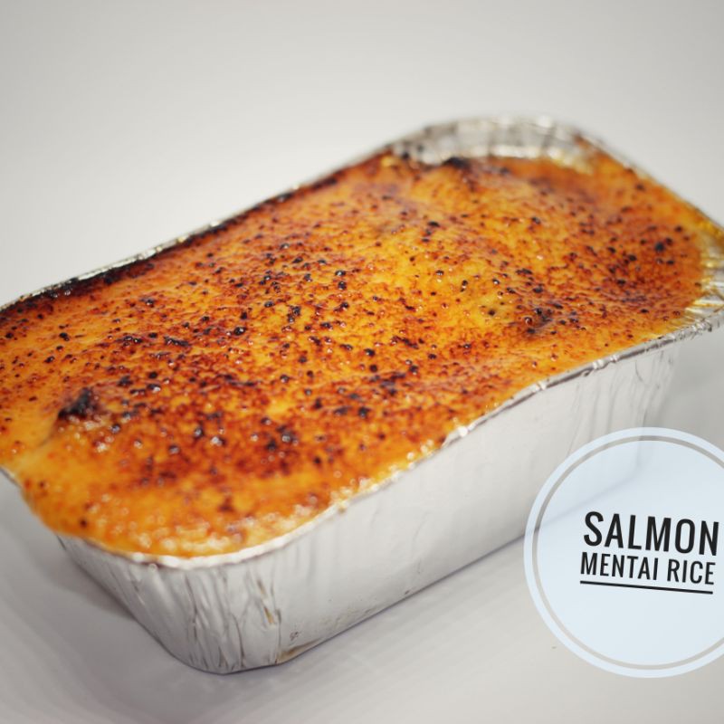 

Salmon Kani Mentai Rice