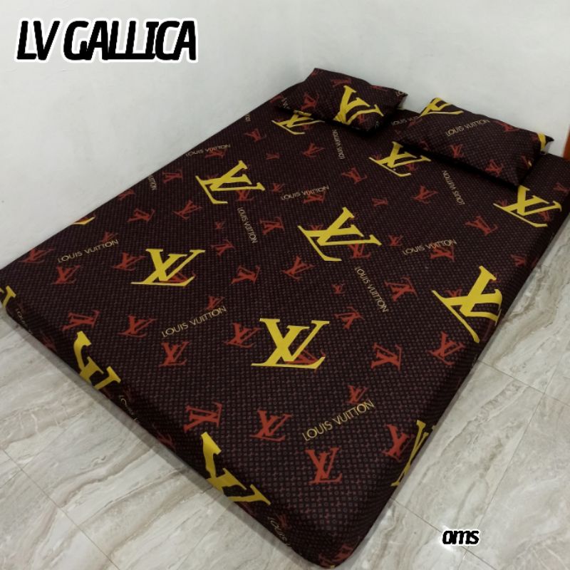 SEPREI ANTI GESER DOUBLE KARET 160 &amp;180 SET BANTAL GULING