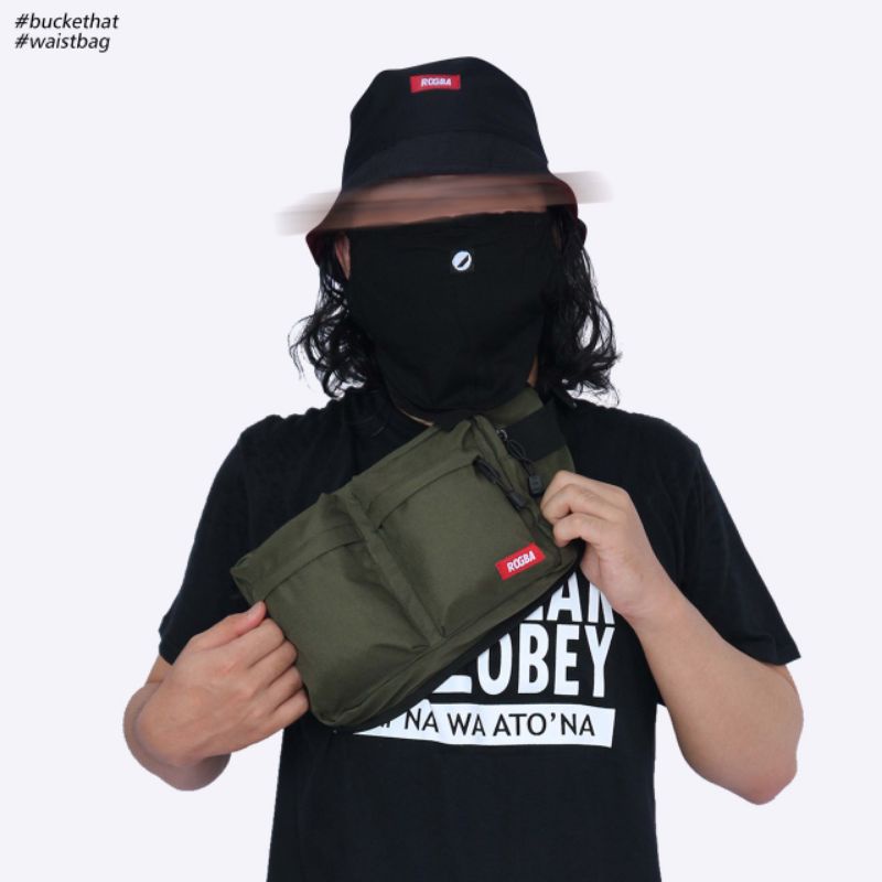 WAIST BAG TAS DADA TAS PINGGANG TAS DEWASA TAS PRIA ROGBA