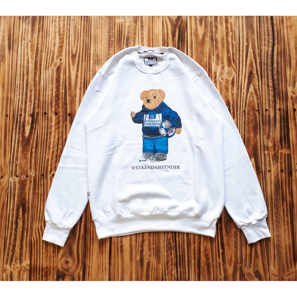 JAKET SWEATER CREWNECK HPNS PRISON BEAR UNISEX PREMIUM QUALITY