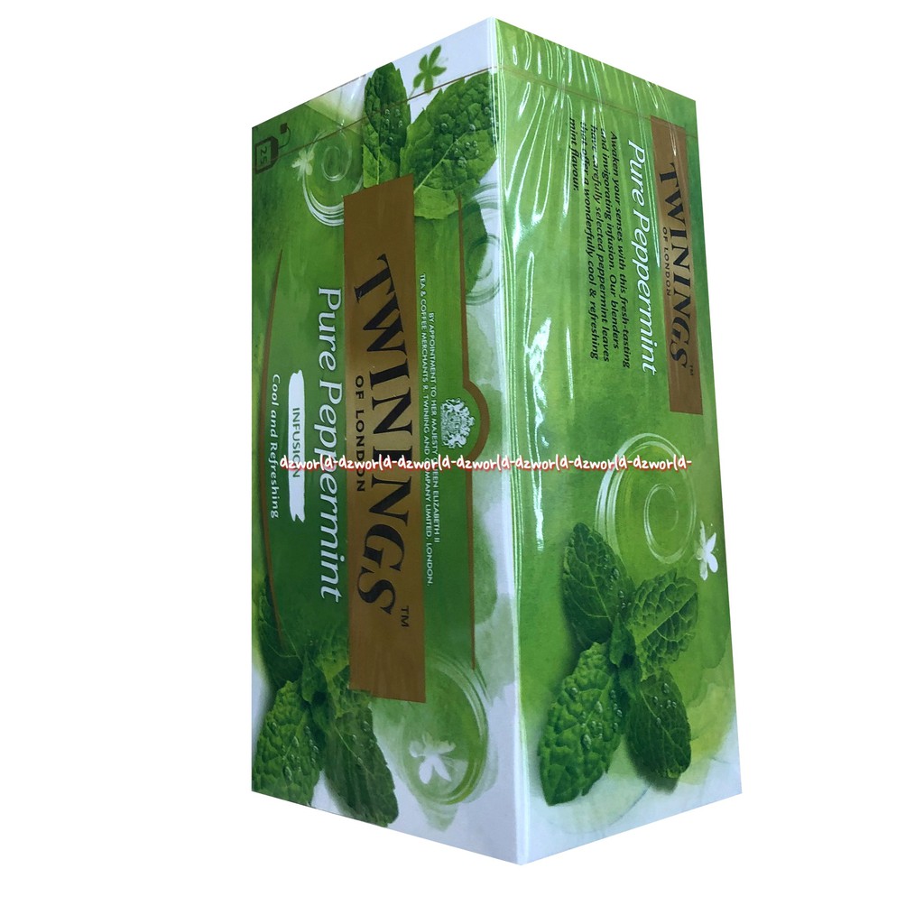 Twinings Pure Peppermint Infusion25bag Cool And Refreshing Teh Herbal Twining Import Teh Rasa Miny Twinning