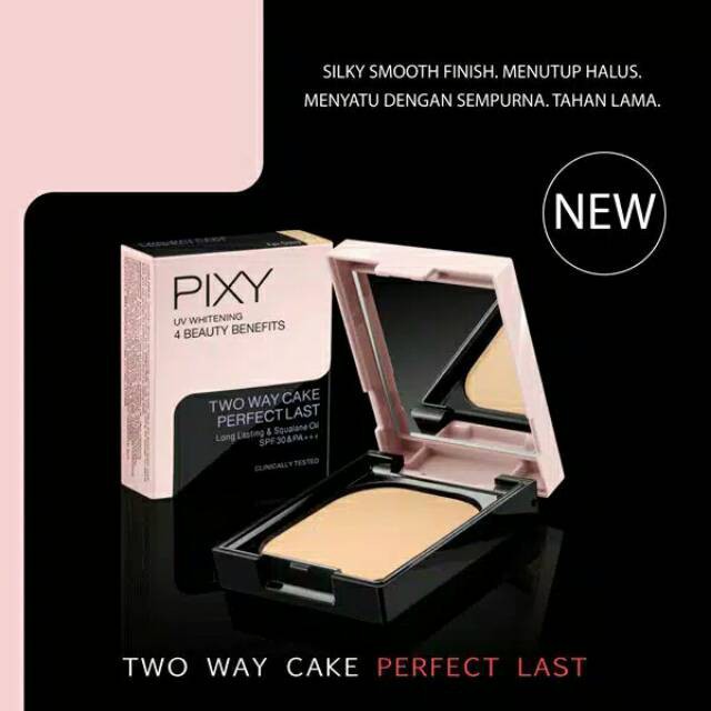 Pixy UV Whitening 4BB Two Way Cake Perfect Last 9gr