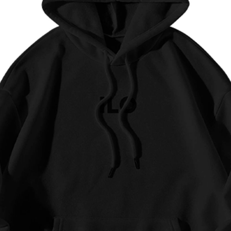 Ilomeansjoy Hi density Hoodie Black HD03