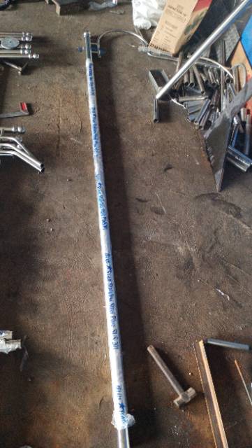 Tiang Lampu Stainless steel 3 meter 1 setengah inch  Shopee Indonesia