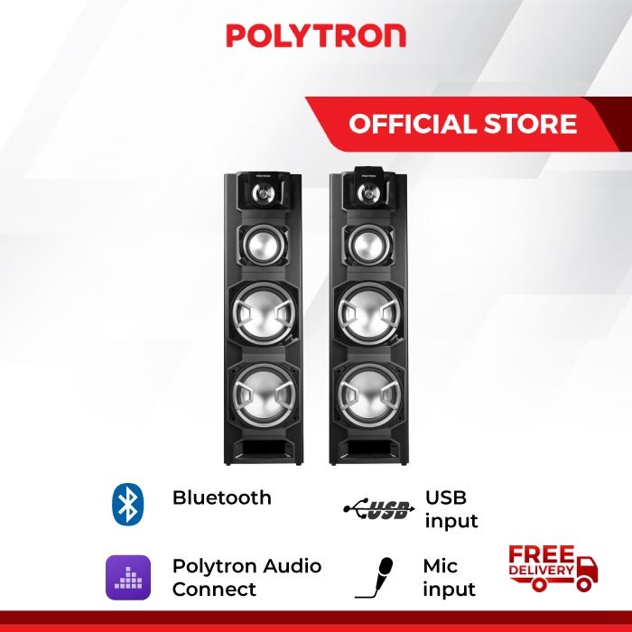 Speaker Aktif Polytron PAS8E22 / PAS 8E22 Tanpa Radio FM