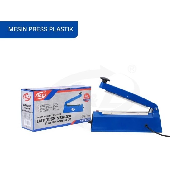 Impulse Sealer 20 Cm Impluse Sealer 20 cm / Mesin Pres Plastik Alat Perekat Plastik Body Plastik H&amp;L 20 Cm Mesin Sealer