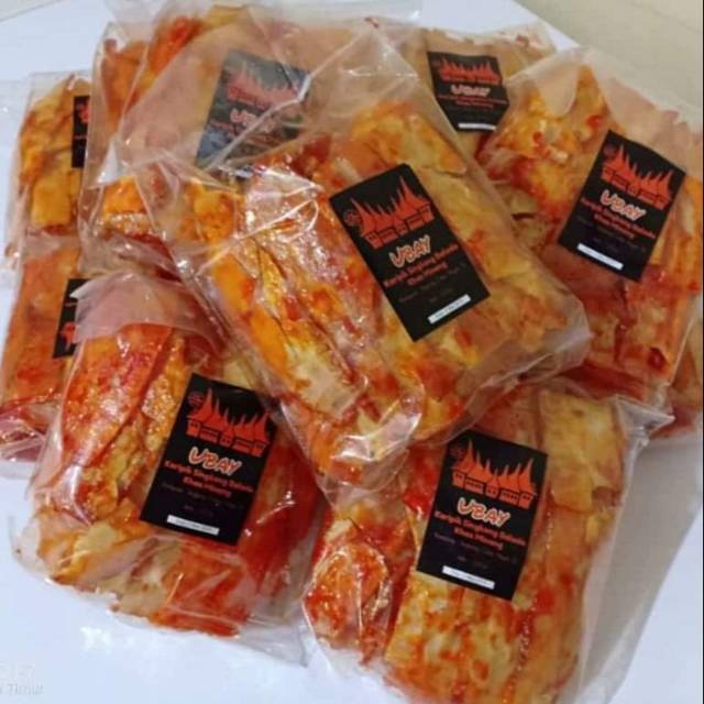 

Keripik singkong ubay oleh oleh makanan