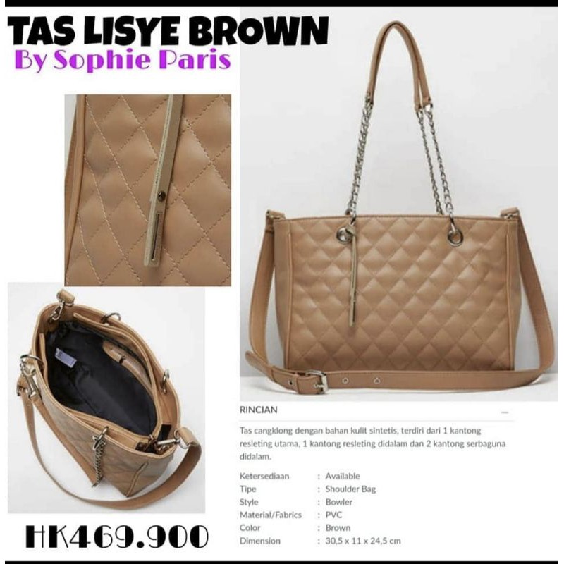 TAS SOPHIE MARTIN PARIS LISYE BROWN