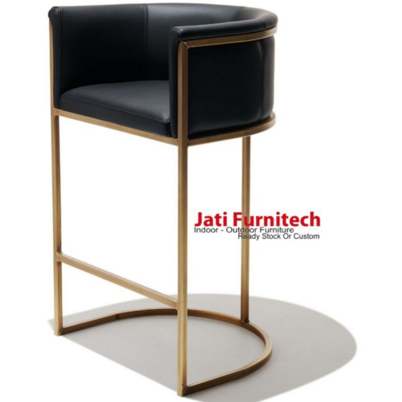 Bar Stool Leather / Bar Stool Besi / JATIFURNITECH