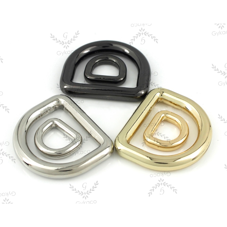 Ring D Tinggi 1,5 cm (B) MURAH - Aksesoris Tas &amp; Dompet Wanita Fashion (IMPORT)