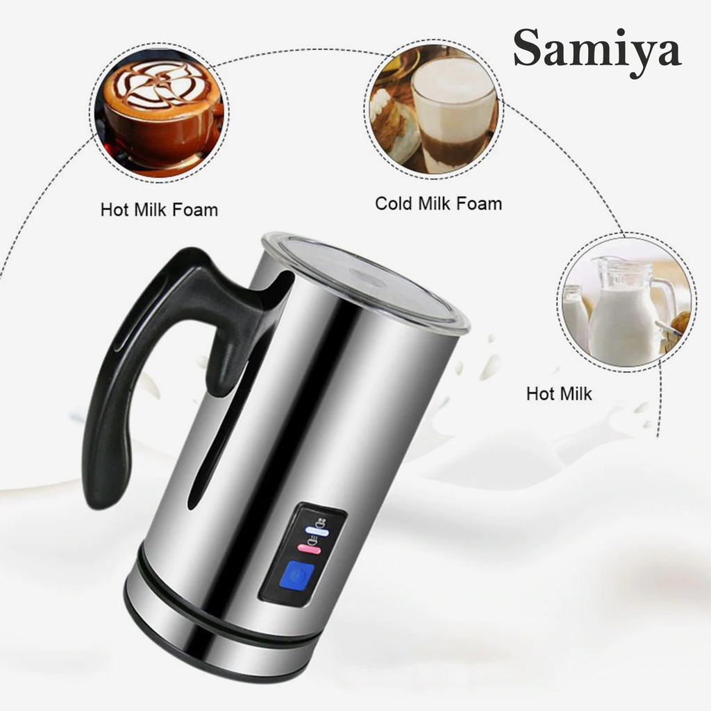 electric milk frother pembuat busa susu kopi latte cappucino 500W / milk fother electrik