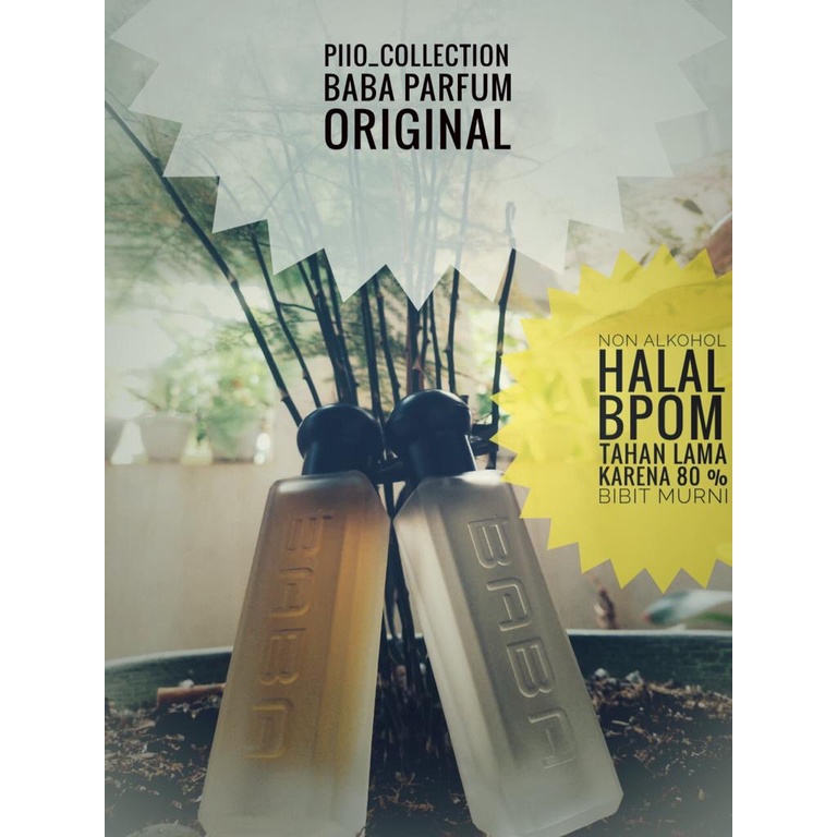 Baba Parfum Original Pria wanita PARFUM baba bibit wangi seharian