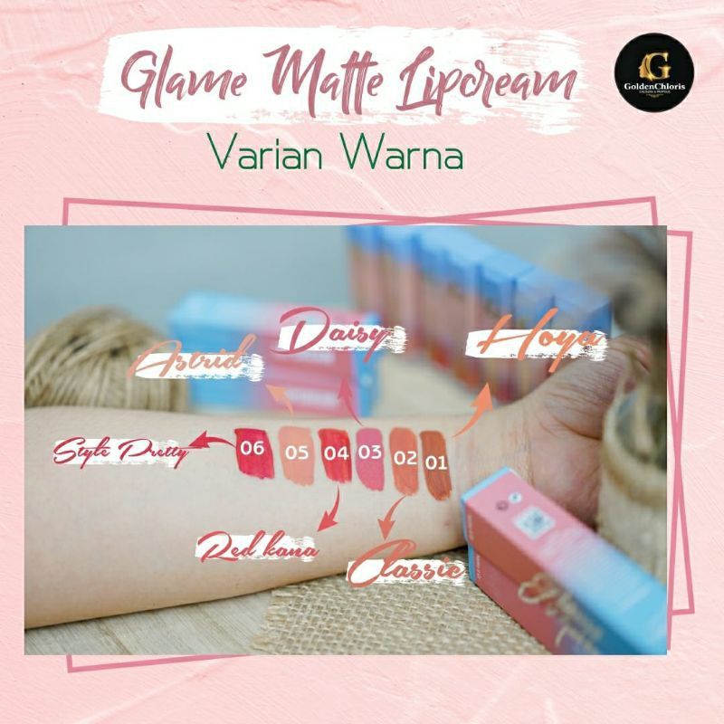 lipcream GLAME MATTE ASM ORIGINAL