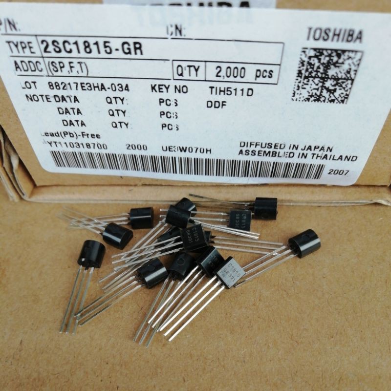 TRANSISTOR C1815 A1015 TOSHIBA TANPA RENTENG