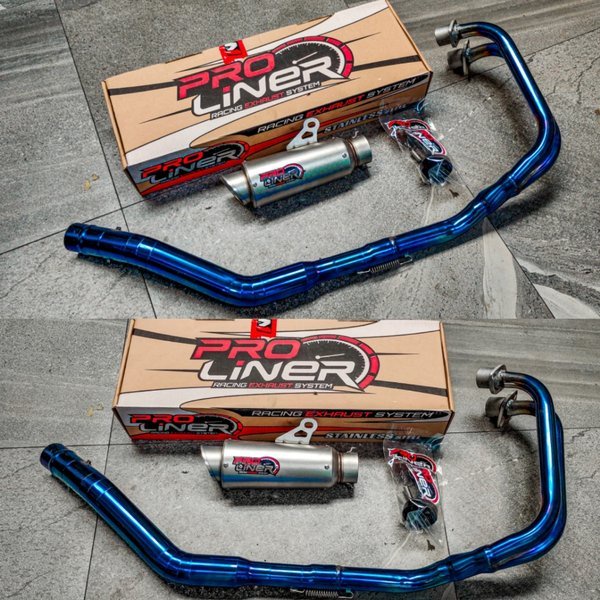 Readyy PROLINER NINJA250 HEADER BLUE PROLINER NINJA250FI CBR259RR Z250 R25 MT25 NINJA250MONO NEW