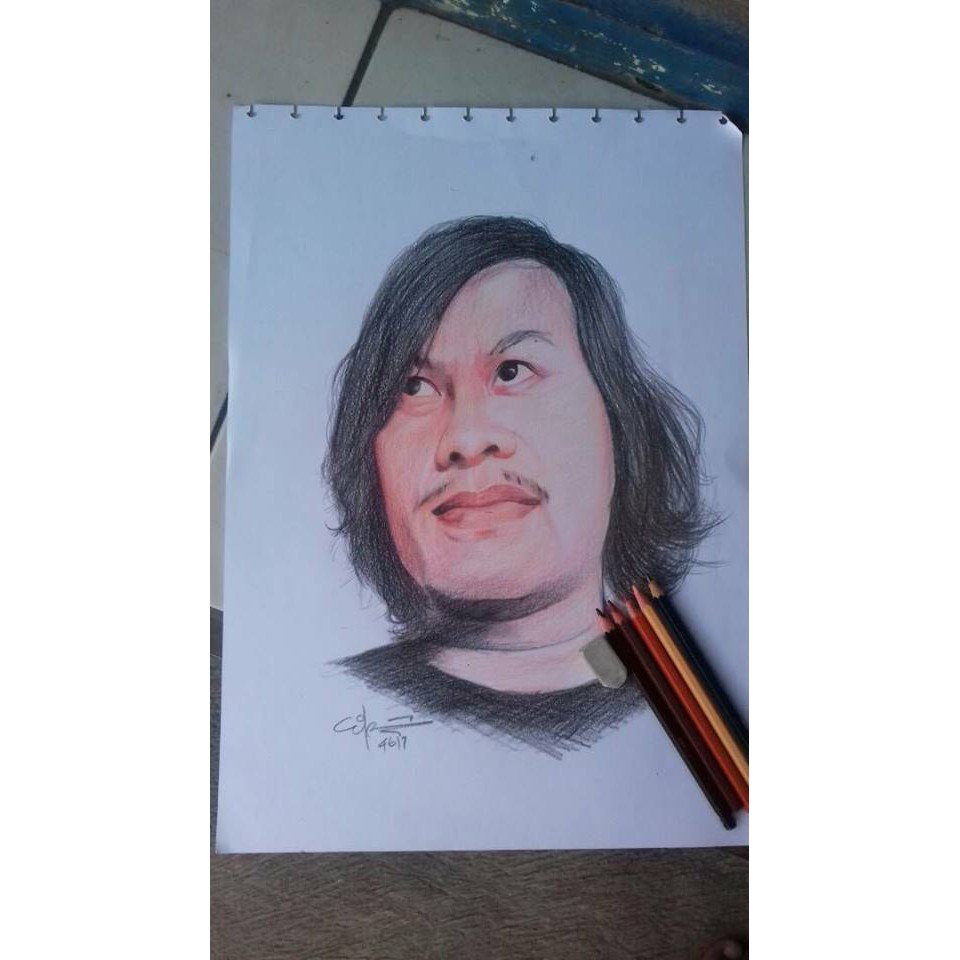 

Jasa Lukis Sketsa Wajah Berwarna 1 wajah