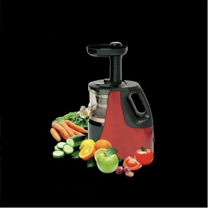 Slow Juicer Merah Original Alat BIkin Jus Penggiling Ekstrak Daging dan Sayuran Garansi Resmi