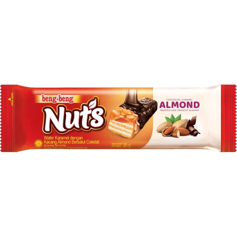 

Beng-Beng Nuts Wafer Karamel Almond 35 g