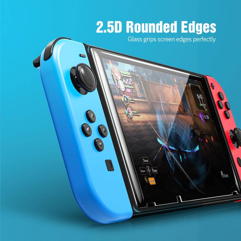 3pcs Pelindung Layar Tempered Glass Oled Untuk Nintendo Switch Lite