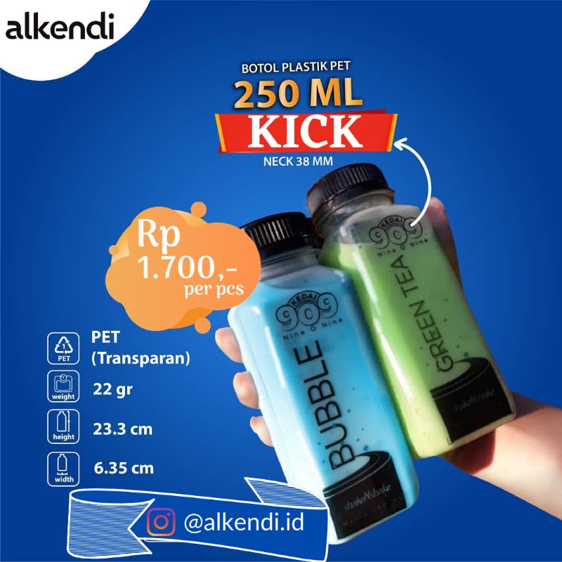 BOTOL KICK 250 ML