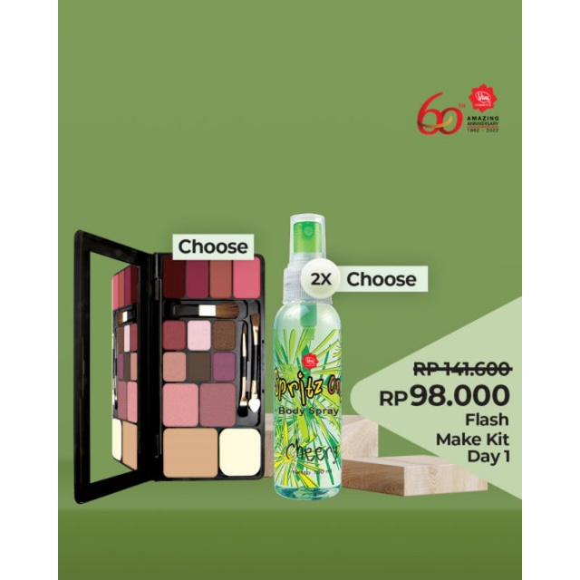 Paket 1 Make Up Kit 2 Viva Spritz On