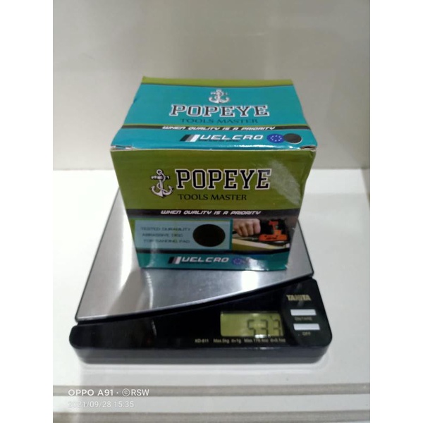 amplas bulat 4 inch / amplas tempel 4 inch