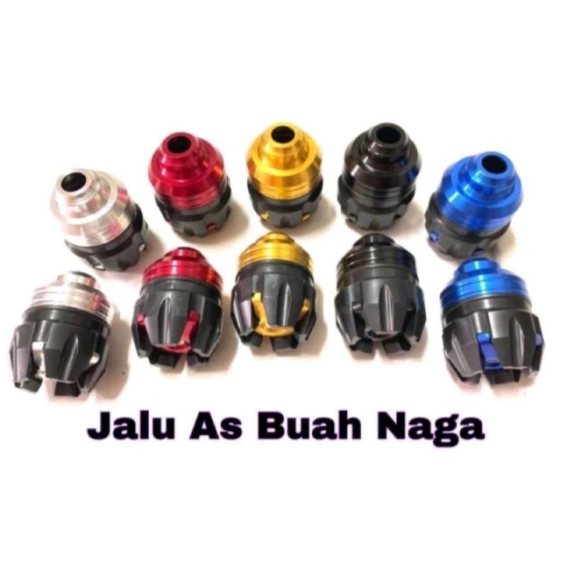 Jalu As Roda Depan Buah Naga CNC Universal motor