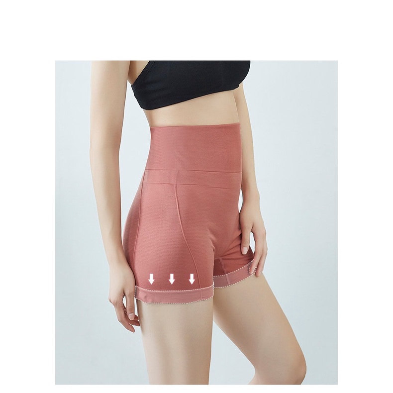 W220 Celana Pendek Wanita Highwaist Boxer Pakaian Dalam Olahraga Short Korset Woman Fashion Slimming Suit S1393